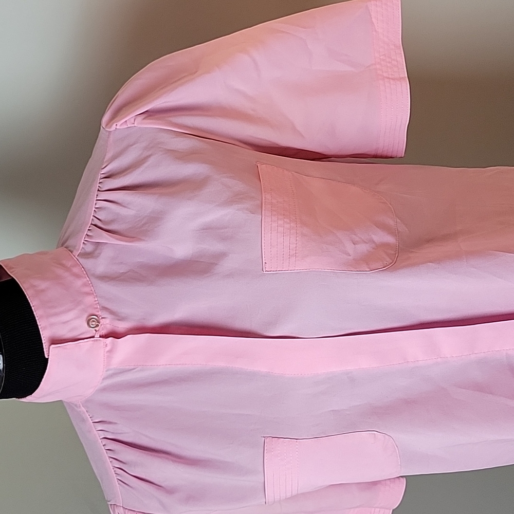 🎁 Vintage Levi Straus pink button down blouse - Picture 3 of 5